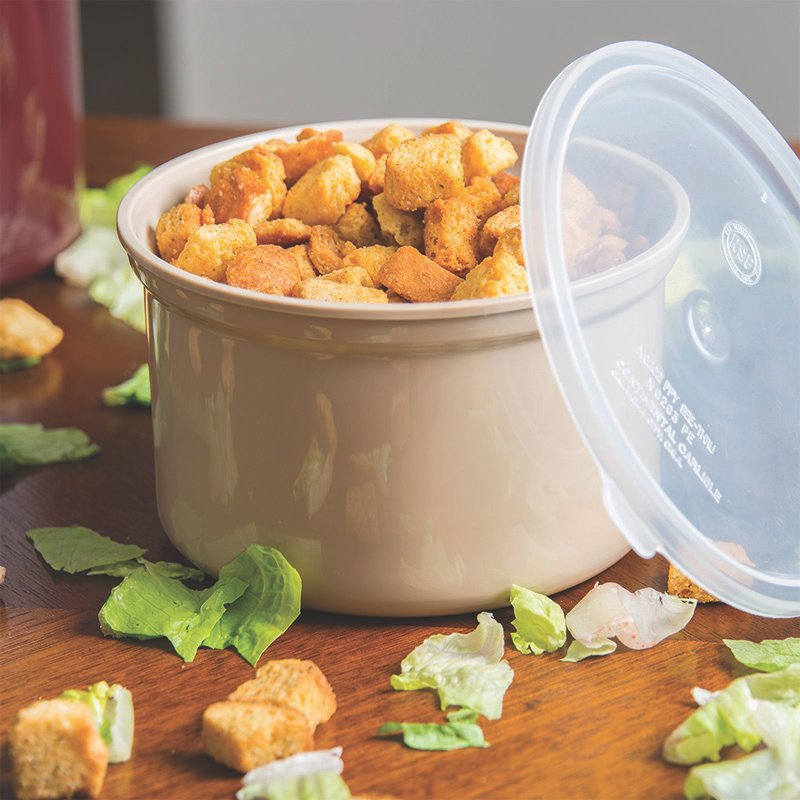 Salad Crock 1.5 qt - Tan - Image 3