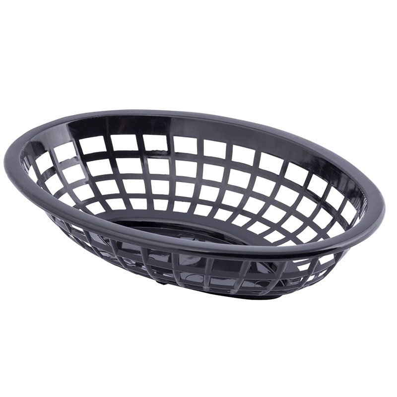 Fast Food Basket 1071 Oval - Black - Image 2