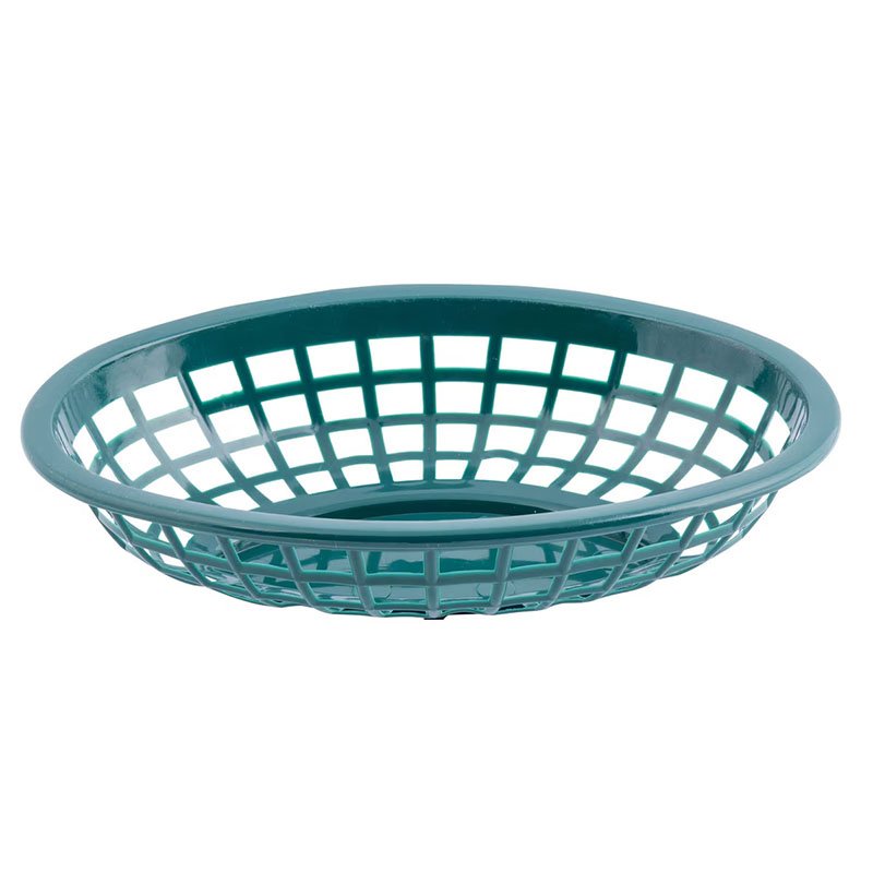 Fast Food Basket 1071 Oval - Forest Green