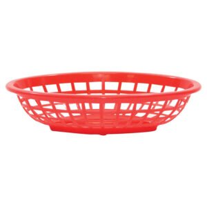 Fast Food Basket 1071 Oval - Red