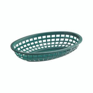 Fast Food Basket 1074 Oval - Forest Green