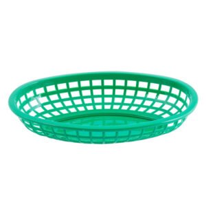 Fast Food Basket 1074 Oval - Green