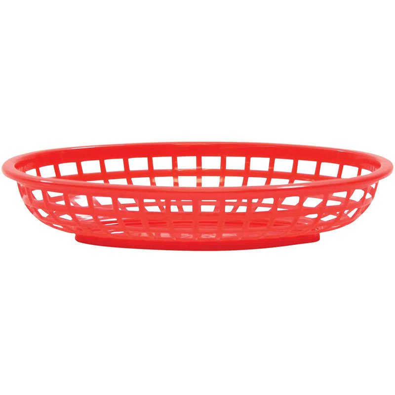 Fast Food Basket 1074 Oval- Red