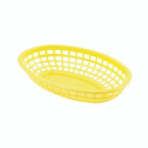 Fast Food Basket 1074 Oval - Yellow