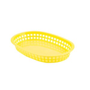 Fast Food Basket 1076 Oval-Yellow