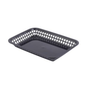 Fast Food Basket 1079 Rectangle- Black