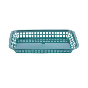 Fast Food Basket 1079 Rectangle - Forest Green