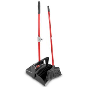 Deluxe Lobby Dust Pan & Broom Combo