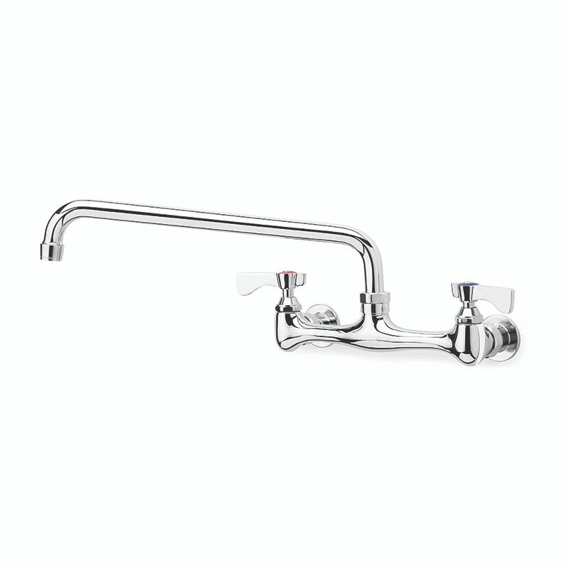 Economy Wall Mount Faucet 16" Spout
