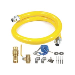 Gas Connector Hose Kit/Assembly 1/2" x 36" - Yellow