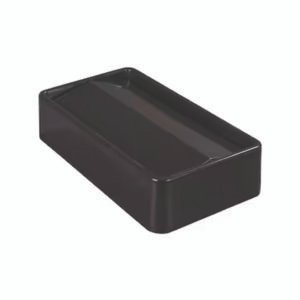 Garbage Can Lid for 23 Gallon Square - Brown