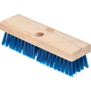 Deck Scrub Brush 10" - Blue