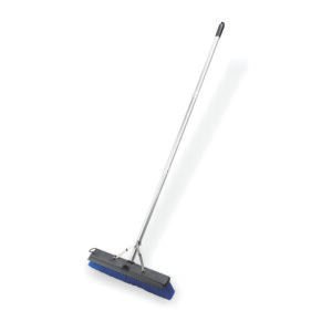 Push Broom 18" w/Squeegee & 60" Handle