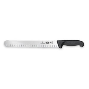 Slicer Knife 12" Granton Edge - Black Handle