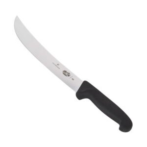 Cimeter Knife 10" Curved Blade - Black Handle