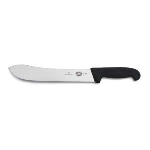 Butcher Knife 10" - Black Handle