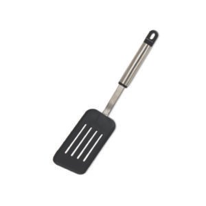 Nylon Slotted Spatula - Metal Handle