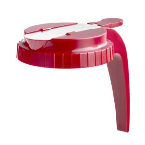 Drip Cut Lid - Red
