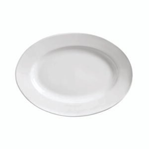 China Platter Rolled Edge 11-3/4" - Super White