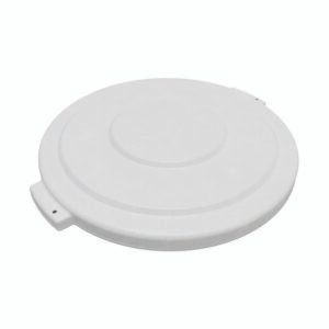Garbage Can Lid 44 Gallon - White