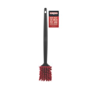 Pot Brush 20" Black/Red