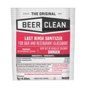 Beer Clean Sanitizer - 100 per Case