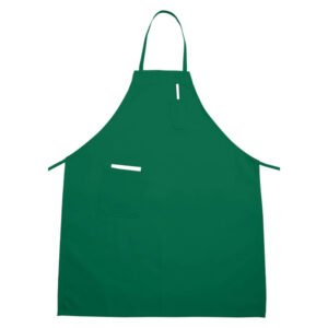 Apron Bib Green - 2 Pockets