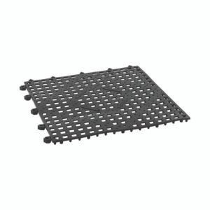 Bar Mat, Interlocking, 12" x 12", Black