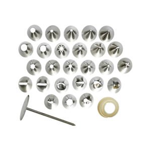 Cake Decorating Set, 26 Tips, S/S