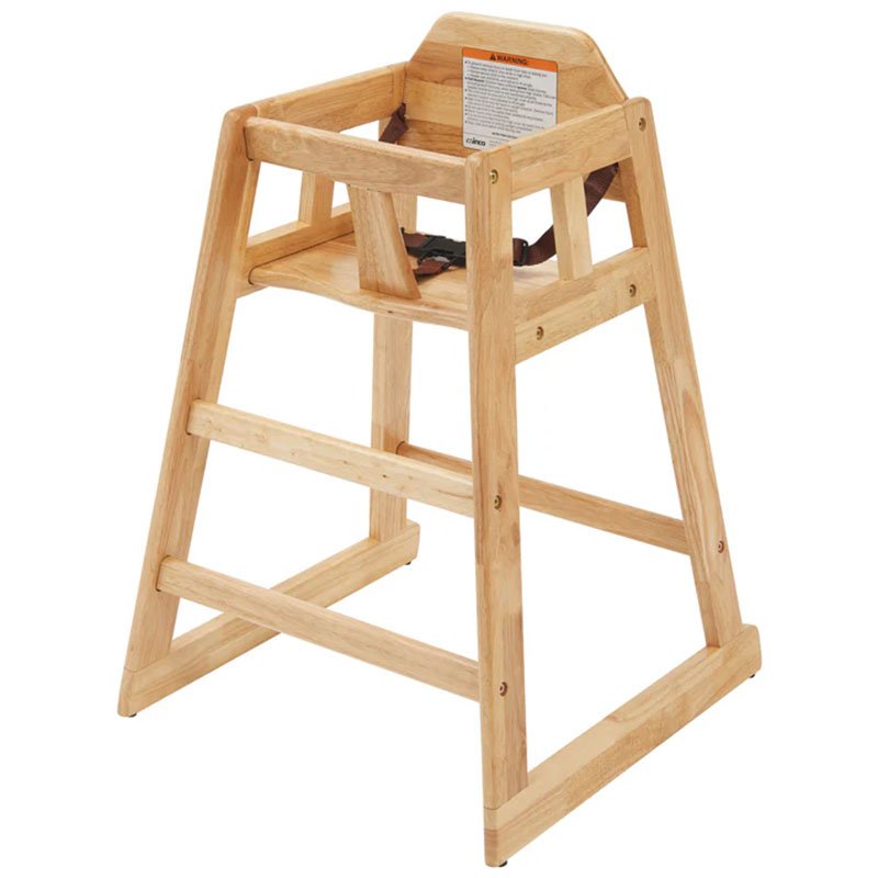High Chair - Wood - Natural - K/D