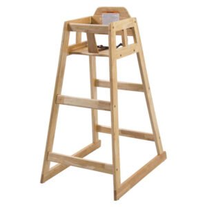 High Chair Bar Height - Wood - Natural - K/D