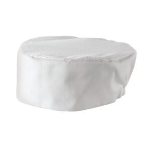 Chef Pillbox Hat - White - Regular Size