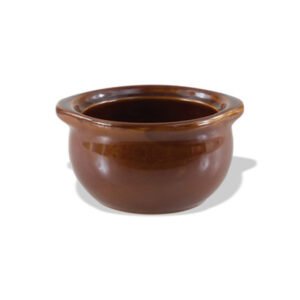 Onion Soup Crock 16 oz - Caramel