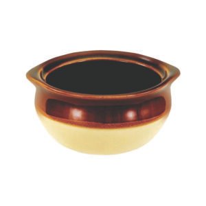 Onion Soup Crock 10 oz  - Two Tone