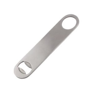 Flat Bottle Opener, No Coating, S/S