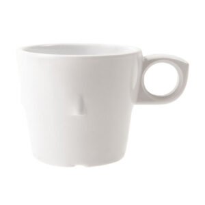 Plastic Coffee Cup 7-1/2 oz - White