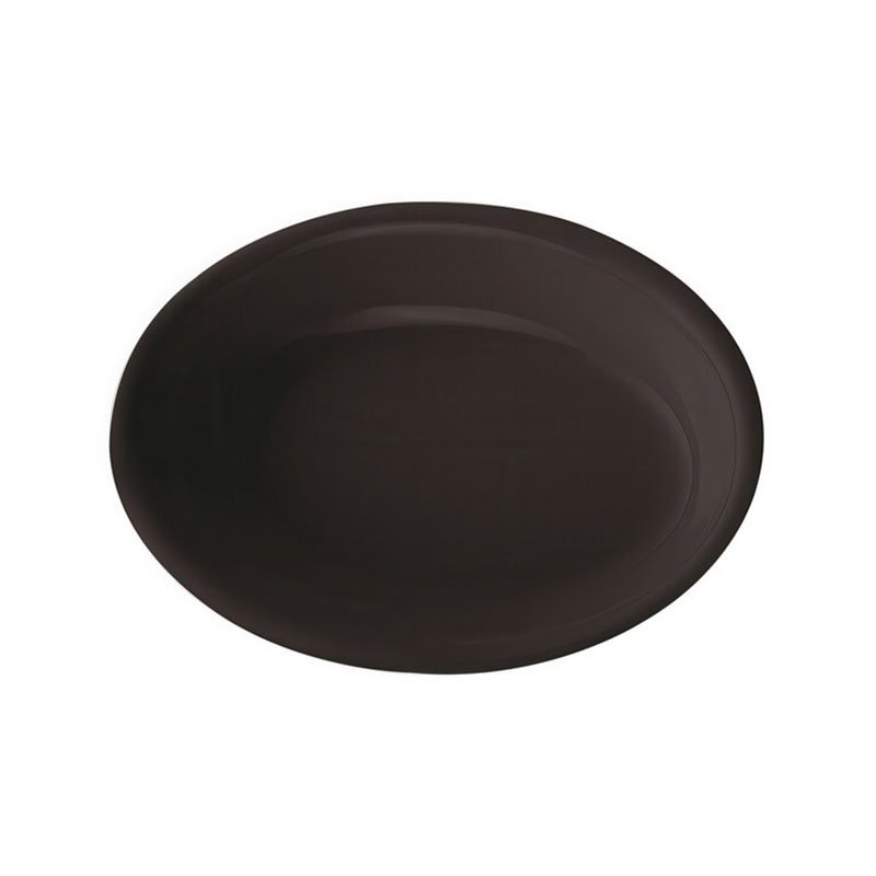 Plastic Oval Side Dish 5 oz - Black