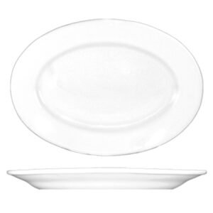 China Platter Rolled Edge 7-1/8" - Super White