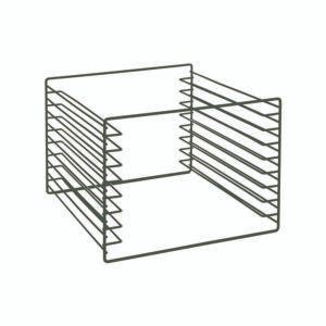 Wire Tray Slide - 8 Trays - Green