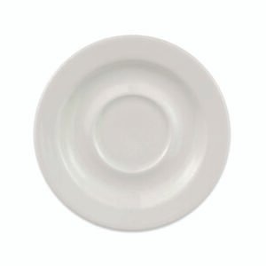 China Saucer Rolled Edge 6" - Super White