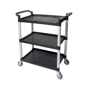 Medium Bus Cart 3 Tier - Black