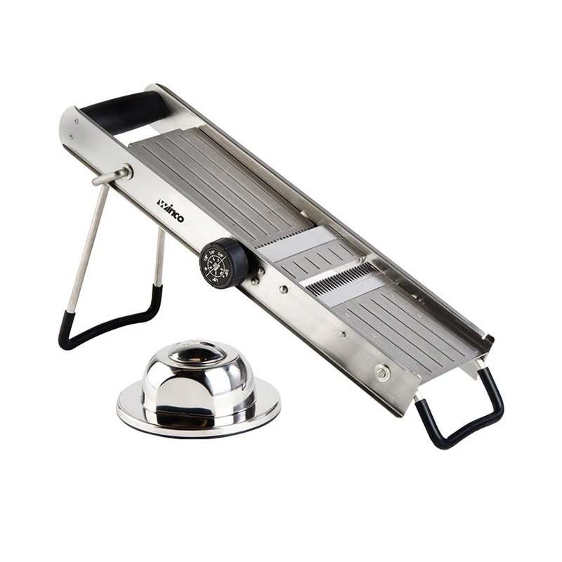 Mandoline Slicer Set, Built-in Blades w/Handguard, S/S