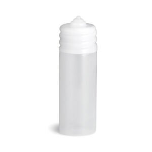 Squeeze Bottle 20 oz - Clear - Swirl Top
