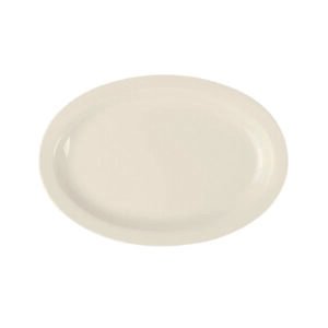Plastic Platter 9-1/2 x 6-3/4 x7/8" - Tan