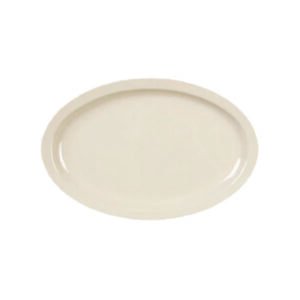 Plastic Platter 13-1/4 x 9-5/8 x 1-1/8" - Tan