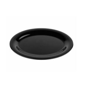 Plastic Platter 12" x 9" - Black