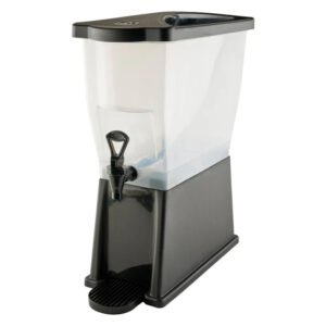Beverage Dispenser 3gal Slim - Black
