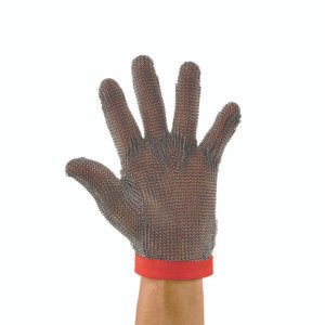 Glove S/S Mesh - Medium - Red Wrist