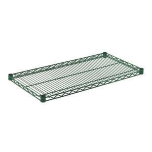 Shelf Wire 48"W x 18"D -  Green Epoxy Coating