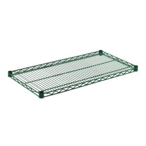 Shelf Wire 36"W x 24"D -  Green Epoxy Coating